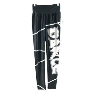 Gia Mia Dancewear Womens Skinny Jogger Pants Dance Pull On Black White Size S